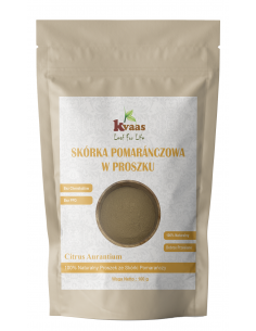 KVAAS SKÓRKA POMARAŃCZOWA W PROSZKU 100g