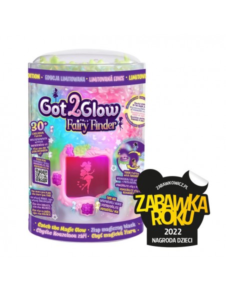 Fairy Finder tęczowy słoik do łapania wróżek magiczny Tm Toys
