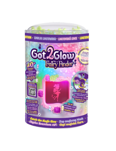 Fairy Finder tęczowy słoik do łapania wróżek magiczny Tm Toys