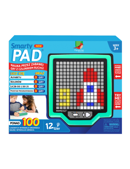 SMARTY PAD TABLET LED INTERAKTYWNY EDUKACYJNY PL