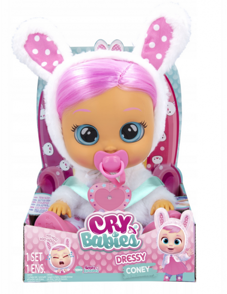 CRY BABIES DRESSY CONEY INTERAKTYWNA LALKA
