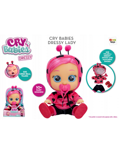 CRY BABIES DRESSY LADY INTERAKTYWNA LALKA