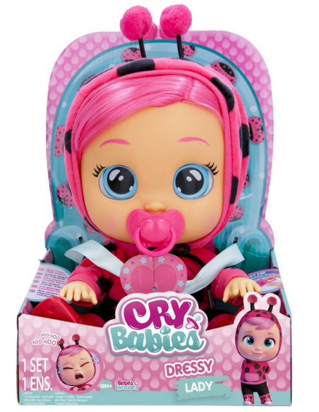 CRY BABIES DRESSY LADY INTERAKTYWNA LALKA