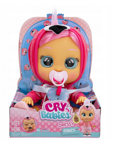 CRY BABIES DRESSY FANCY INTERAKTYWNA LALKA