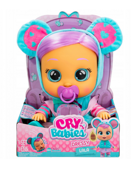 CRY BABIES DRESSY LALA INTERAKTYWNA LALKA