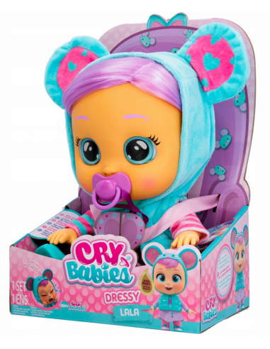 CRY BABIES DRESSY LALA INTERAKTYWNA LALKA