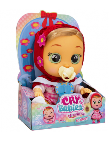 CRY BABIES STORYLAND SCARLET CZERWONY KAPTUREK...