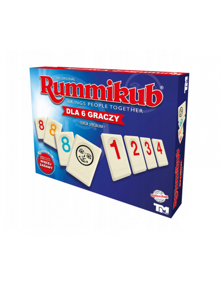 Rummikub XP Gra Liczbowa Rodzinna TM TOYS
