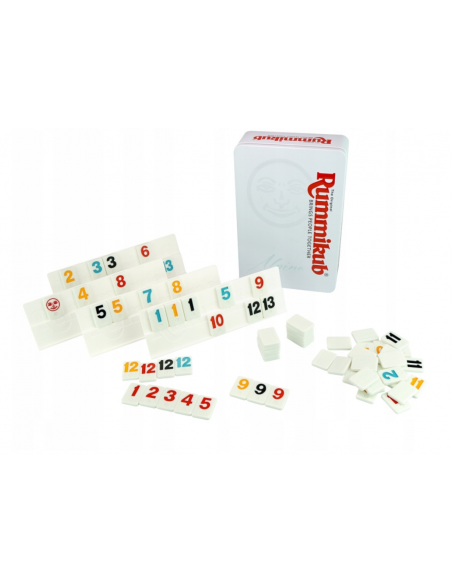 RUMMIKUB ALPINE METALOWE PUDEŁKO GRA TM TOYS