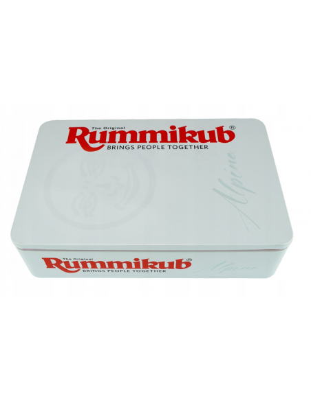 RUMMIKUB ALPINE METALOWE PUDEŁKO GRA TM TOYS