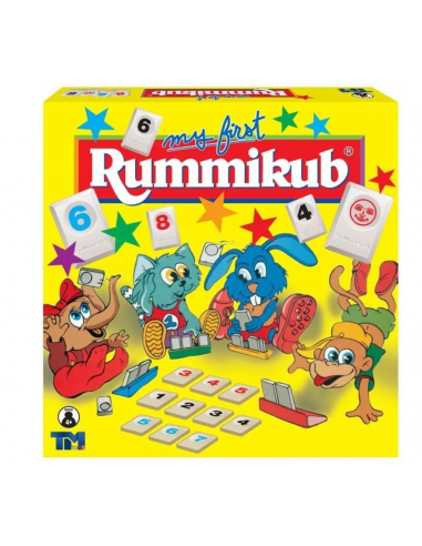 Rummikub My First Junior Gra Liczbowa dla Dzieci Tm Toys