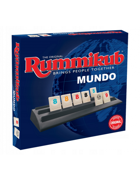 RUMMIKUB MUNDO RODZINNA GRA LICZBOWA TM TOYS