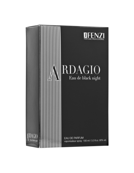 JFENZI Ardagio Eau De Black Night PERFUMY 100 ml