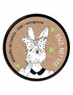 LAQ Masełko do twarzy - KRÓLICZKA KIWI I WINOGRONA