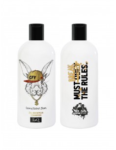 Laq Żel do mycia i szampon do włosów 2w1 300 ml KRÓLIK