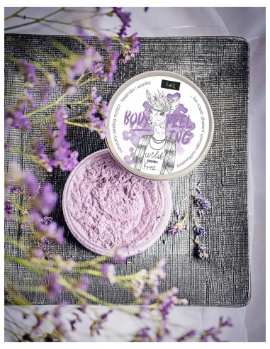 Naturalny peeling myjący laq scrub LAWENDA I...