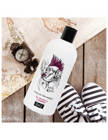 laq Żel do mycia i szampon do włosów 2w1 300 ml MAŁPA