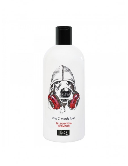 laq Żel do mycia i szampon do włosów 2w1 300 ml PIES