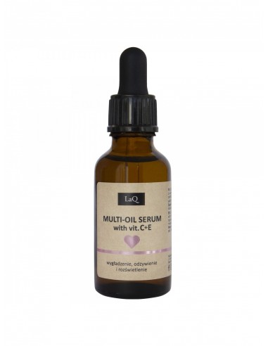Laq Piwonia - Serum Multi-oil z witaminami C+E...