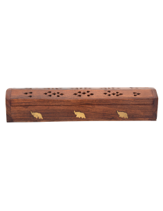 SATTVA PUDEŁKO DREWNIANE NA KADZIDŁO (SŁOŃ) 2
