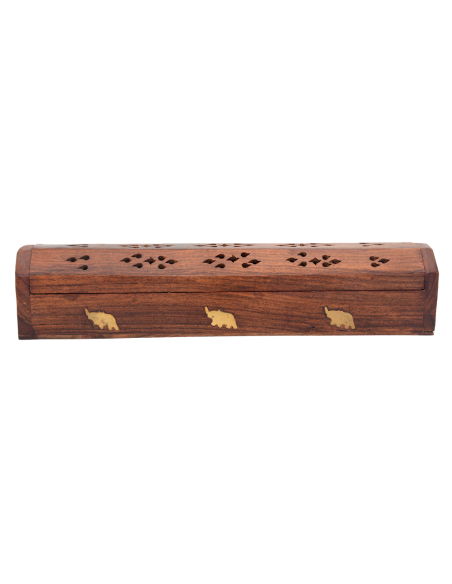 SATTVA PUDEŁKO DREWNIANE NA KADZIDŁO (SŁOŃ)