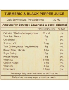 Sattva sok kurkuma i pieprz 1l 2