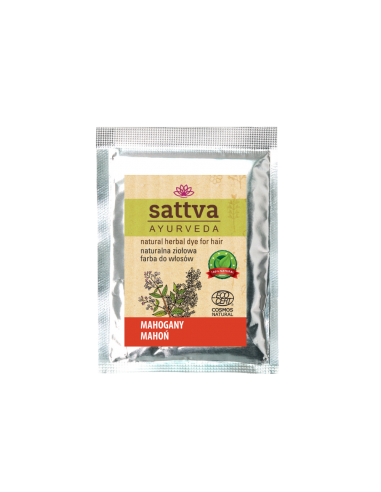 SATTVA HENNA MAHOGANY MAHOŃ 10g