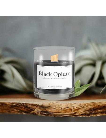 BLACK OPIUM - SOJOWA ŚWIECZKA ZAPACHOWA SD