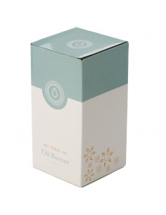 Podstawka na świeczki kominek Łezka łzy szarobeżowy 2