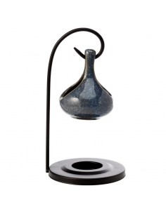 Podstawka na świeczki kominek granat łezka