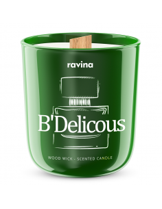 RAVINA B' Delicious Sojowa Świeca zapachowa w szkle