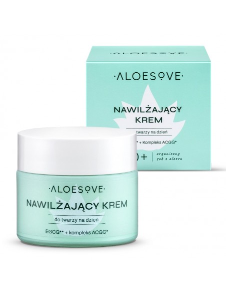 ALOESOVE Nawilżający krem do twarzy na dzień NS