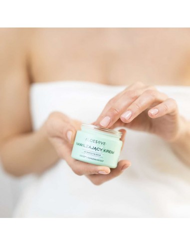 ALOESOVE Nawilżający krem do twarzy na dzień NS