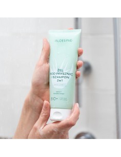 ALOESOVE Żel pod prysznic i szampon 2w1NS 2