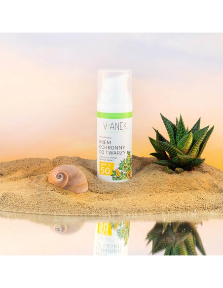VIANEK Normalizujący krem ochronny do twarzy SPF 50
