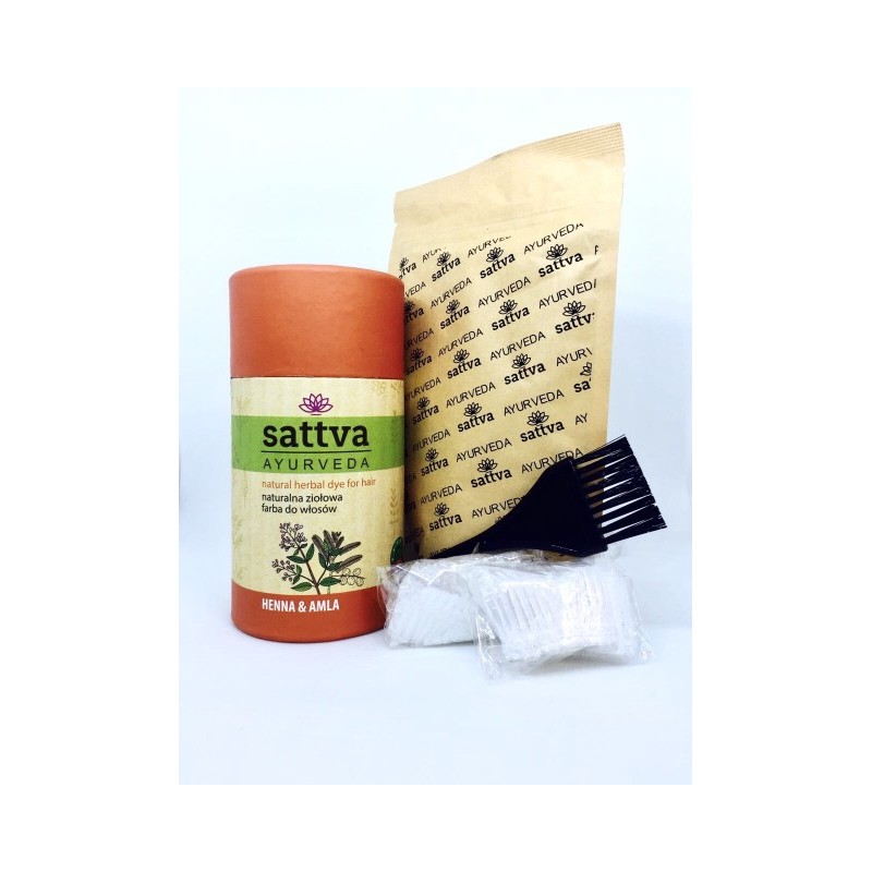 SATTVA HENNA Z AMLĄ 150g