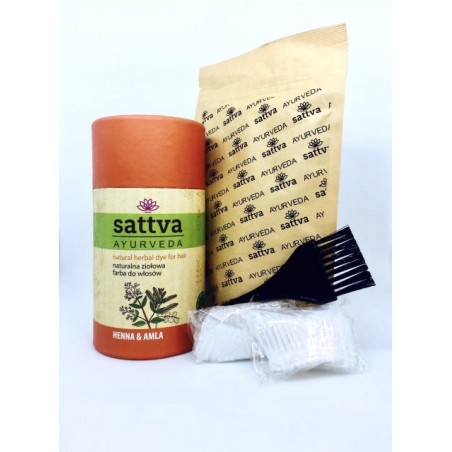 SATTVA HENNA Z AMLĄ 150g