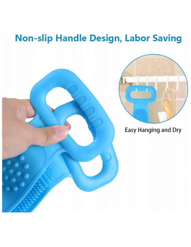 MASAŻER MYJKA DO MYCIA PLECÓW SILIKONOWA SZCZOTKA