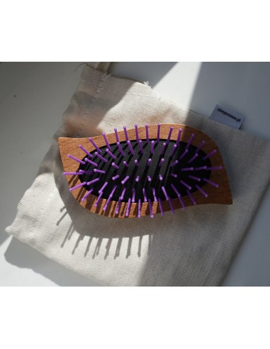 ANWEN TRAVEL MINI DREWNIANA SZCZOTKA HAIR BRUSH