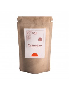 CZERWONA FARBA RUDY NAJS HENNA RUDA 100g