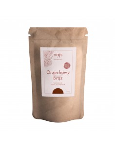 Najs Farba Orzechowy brąz Henna Indyjska Naturalna 100g