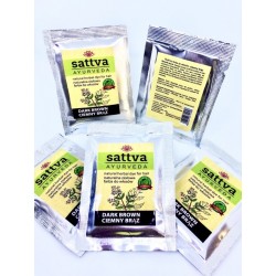 SATTVA HENNA CIEMNY BRĄZ 10 g 2