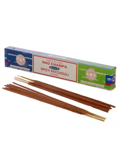 Satya Sai Baba Nag Champa & Spicy Patchouli Kadzidełka