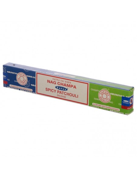 Satya Sai Baba Nag Champa & Spicy Patchouli Kadzidełka