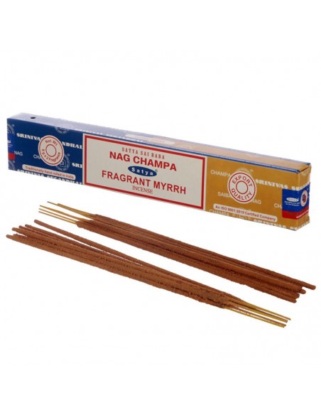 Satya Sai Baba Nag Champa i pachnąca mirra kadzidełka