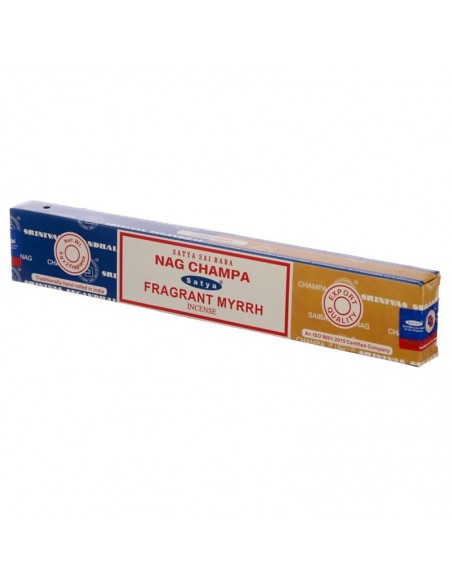 Satya Sai Baba Nag Champa i pachnąca mirra kadzidełka