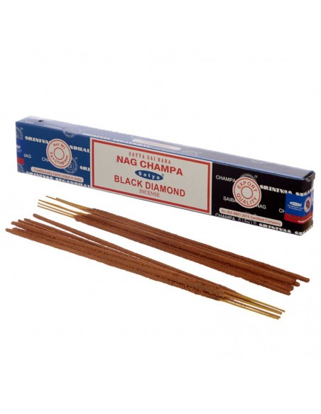 Satya Sai Baba Nag Champa Czarny Diament kadzidełka
