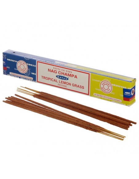 Satya Sai Baba Nag Champa & Tropical Lemon Grass Kadzidełka