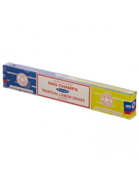 Satya Sai Baba Nag Champa & Tropical Lemon Grass Kadzidełka