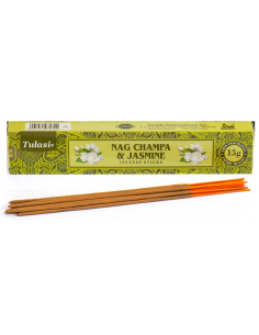 Tulasi Jasmine Nag Champa Jaśmin Kadzidełka